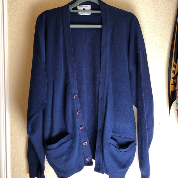 Robert Bruce Sweaters - Vintage Grandpa Cardigan [Size M]